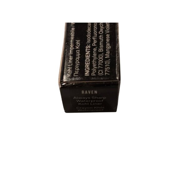 Smashbox Always Sharp Waterproof Kohl Eyeliner Pencil Raven Black - Picture 2 of 2